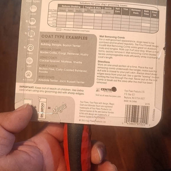 Tangles & Mats for dogs - Picture 3 of 9